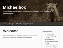 Tablet Screenshot of michaelbox.net